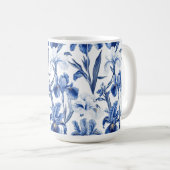 Blume Kaffeetasse (VorderseiteRechts)