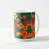 Blume Kaffeetasse (VorderseiteRechts)