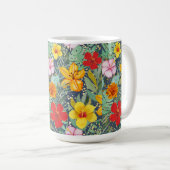 Blume Kaffeetasse (VorderseiteRechts)