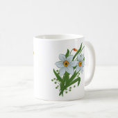 Blume Kaffeetasse (VorderseiteRechts)