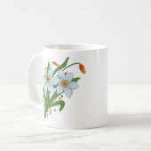 Blume Kaffeetasse (Vorderseite Links)