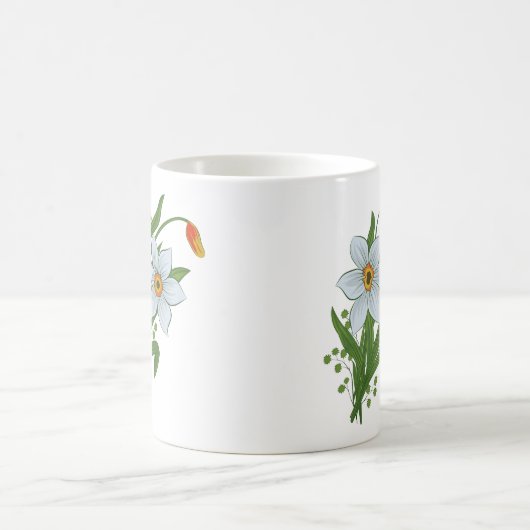 Blume Kaffeetasse (Mittel)