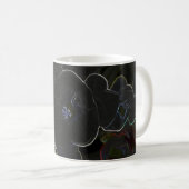 Blume Kaffeetasse (VorderseiteRechts)