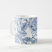 Blume Kaffeetasse (Vorderseite Links)