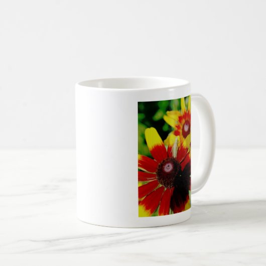 Blume Kaffeetasse (VorderseiteRechts)