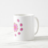Blume Kaffeetasse (VorderseiteRechts)