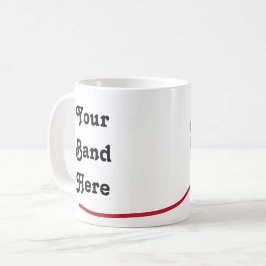 Blume Kaffeetasse (Vorderseite Links)