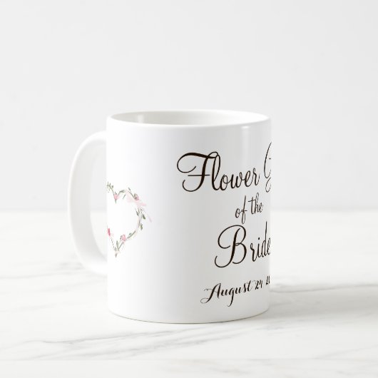 Blume Kaffeetasse (Vorderseite Links)