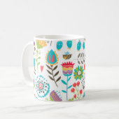 Blume Kaffeetasse (Vorderseite Links)