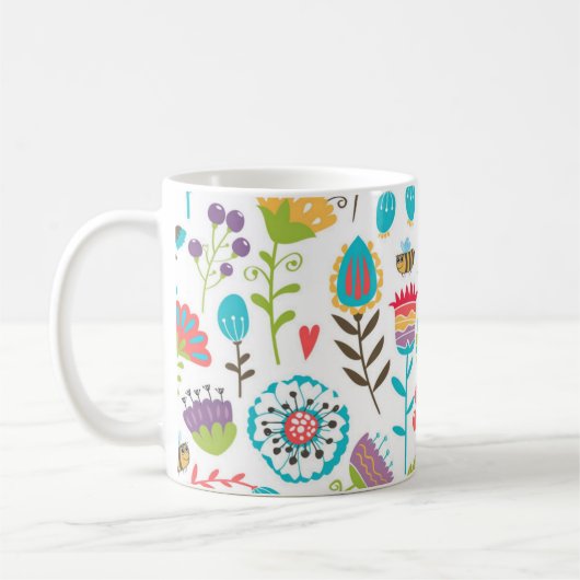 Blume Kaffeetasse (Links)