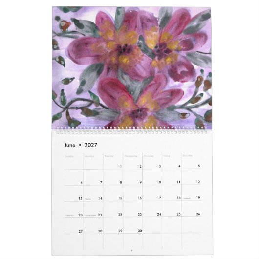 Blume Kalender (Jun 2027)
