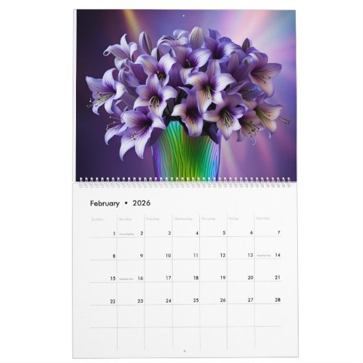Blume Kalender (Feb 2026)