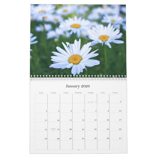 Blume Kalender (Jan 2026)