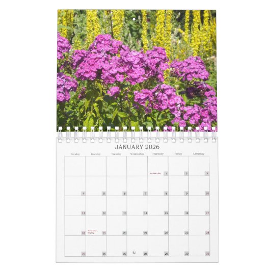 Blume Kalender (Jan 2026)