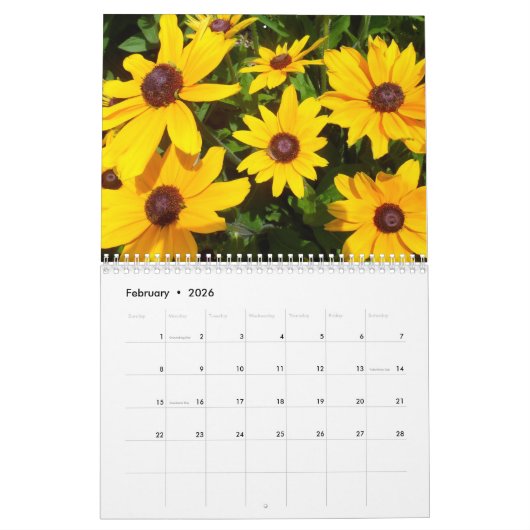 Blume Kalender (Feb 2026)