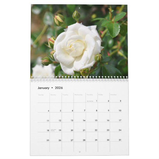 Blume-Kalender 2026 Kalender (Jan 2026)