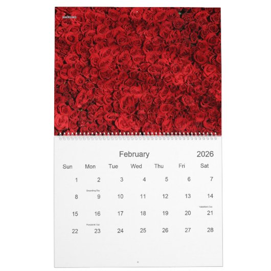 Blume Kalender #3 - HAMbyWG (Feb 2026)