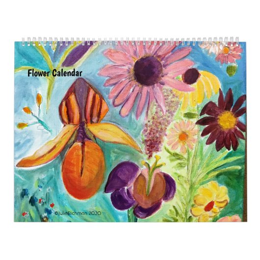 Blume-Kalender der Originalzeichnungen Kalender (Titelbild)