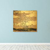 Blume Kamelien Leinwanddruck (Insitu (Holzboden))