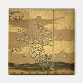 Blume Kamelien Magnet (Vorne)