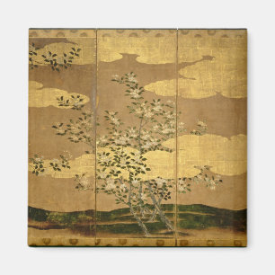 Blume Kamelien Magnet