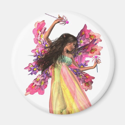 Blume Karneval Fairy Magnet (Vorne)