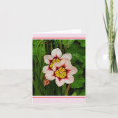 Blume Karte (Vorderseite)