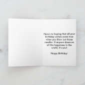 Blume Karte (Innenseite)