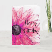 Blume Karte (Vorderseite)