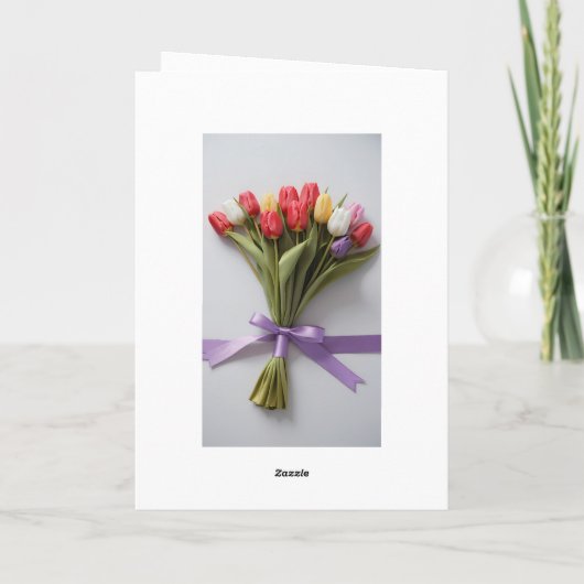 Blume Karte (Rückseite)