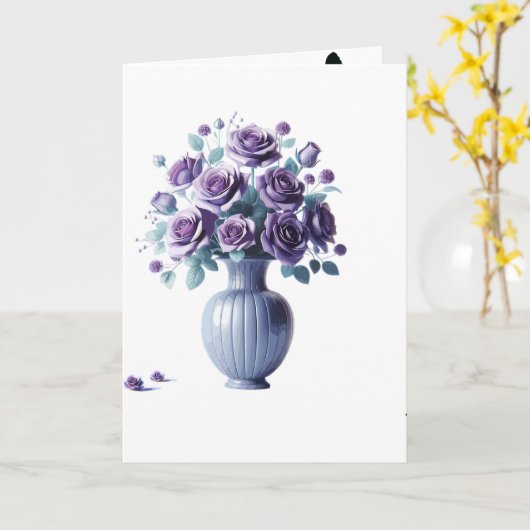 Blume Karte (Gelbe Blume)