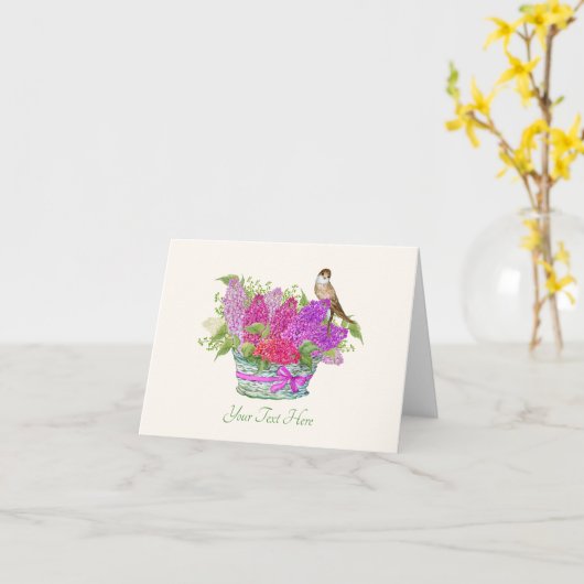 Blume Karte (Gelbe Blume)