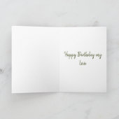 Blume Karte (Innenseite)