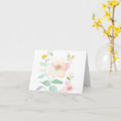 Blume Karte (Gelbe Blume)