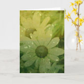 Blume Karte (Gelbe Blume)