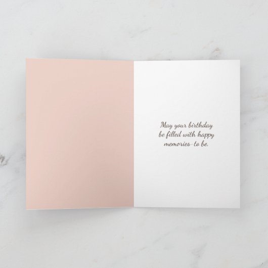 Blume Karte (Innenseite)