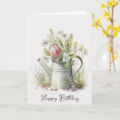 Blume Karte (Gelbe Blume)