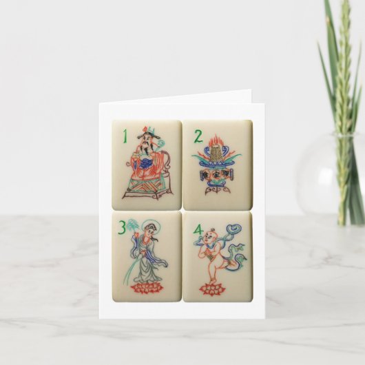 Blume Karte (Vorderseite)