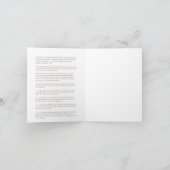 Blume Karte (Innenseite)