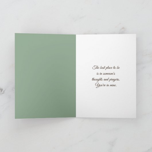 Blume Karte (Innenseite)