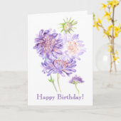 Blume Karte (Gelbe Blume)