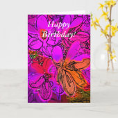 BLUME KARTE (Gelbe Blume)