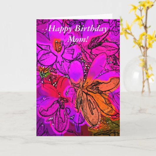 BLUME KARTE (Gelbe Blume)