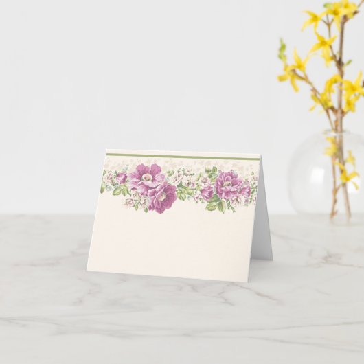 Blume Karte (Gelbe Blume)