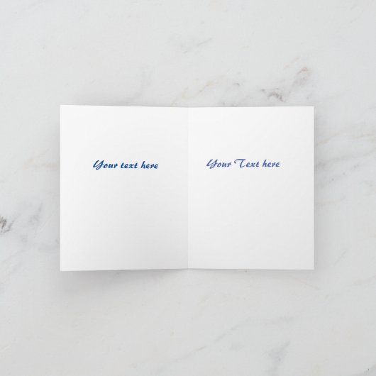 Blume Karte (Innenseite)