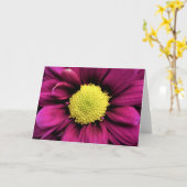 Blume, Karte (Gelbe Blume)