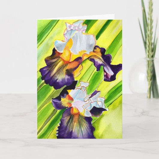 Blume Karte (Vorderseite)