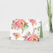 Blume Karte (Vorderseite)