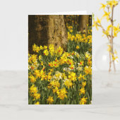 BLUME KARTE (Gelbe Blume)