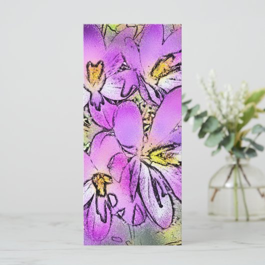 BLUME-KARTE (Stehend Vorderseite)